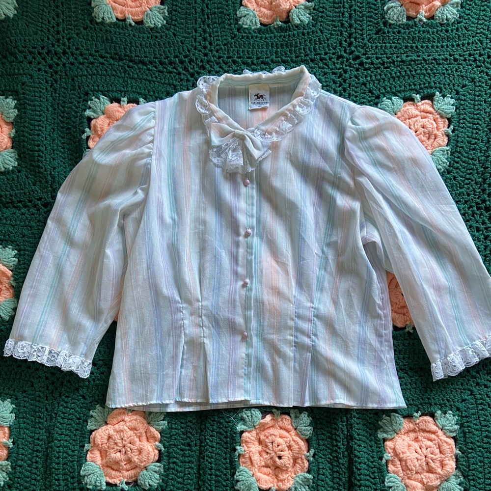 Topson downs vintage girls size L blouse